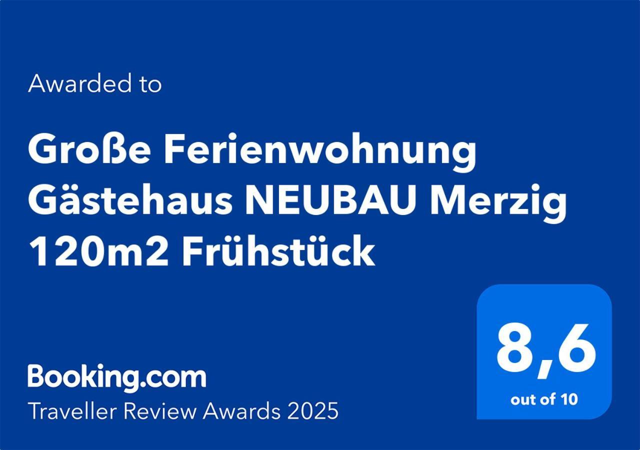 Grosse Ferienwohnung Gaestehaus Neubau Merzig 120M2 Zewnętrze zdjęcie